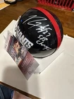 Rodney Hampton Signed Giants Mini Speed Helmet (JSA COA) Super Bowl XXV Champ