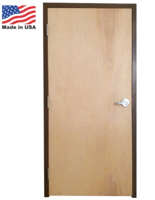 Commercial Birch Wood Door Interior BRAND NEW LH 36''x84'' (3'0x7'0)