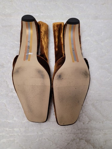 SAM EDELMAN Meredith Slingback Pump In Cocoa Bronze Sz 7.5 - Picture 8 of 8