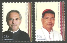 East Timor 2008 - Peace Nobel Prize 1996 - Ramos Horta, Ximenes Belo set MNH