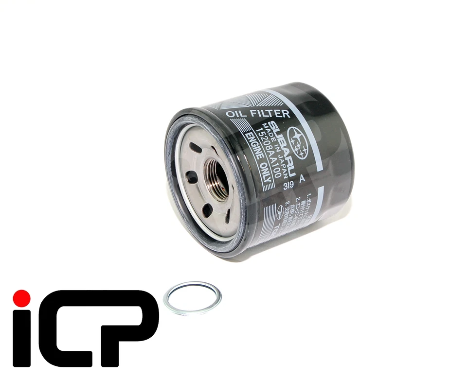Genuine Original BLACK Oil Filter fits Subaru Impreza Legacy Forester 15208AA100 - Image 2 of 2