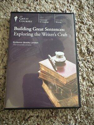 Great Courses Building Great Sentences: Exploring the Writer's Craft 4 DVD 2008