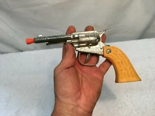  Vintage Cap Gun Native American Head On Butt of Gun Working