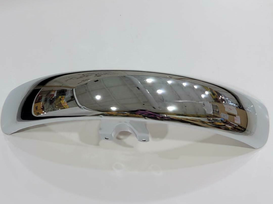 GUARDAFANGO DELANTERO REFORZADO CROMADO ETZ 250/251 FRONT MUDGUARD