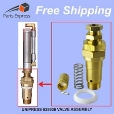 DUCO® Steam Valve Body Replacement Set for UNIPRESS Pneumatic Buck Valve #28936