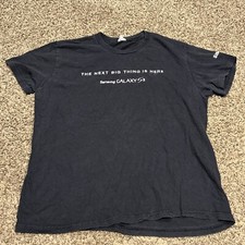 SAMSUNG GALAXY S5 Vintage T-Shirt; Size L Black Women’s Black A16