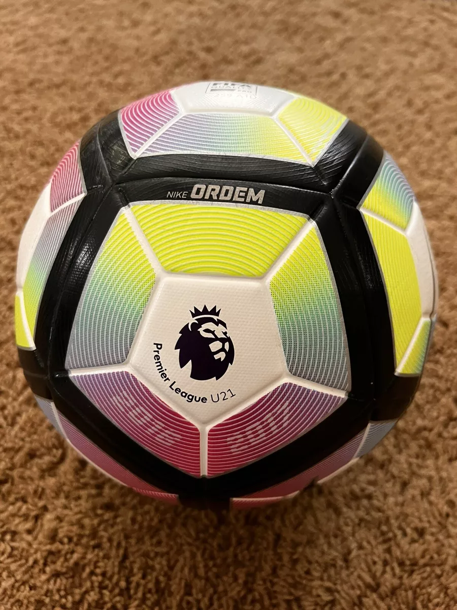 Tormenta lavabo bombilla NIKE ORDEM AEROWTRAC PREMIUM LEAGUE U21 Official Match Ball FIFA APPROVED |  eBay