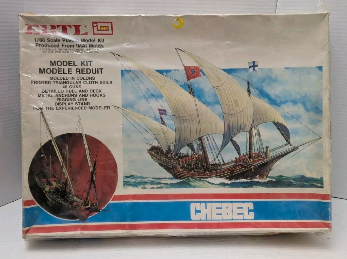 洋書 Photoetching for the Plastic Ship Modele ERTL 1/80 scale plastic model Chebec three masted sailing ship