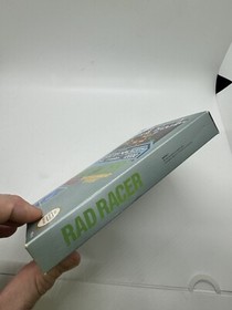Rad Racer Nintendo NES Complete CIB + 3D Glasses & 2 Manual Variants Great Shape