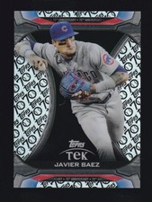 2021 Topps Update Series #TTA-19 JAVIER BAEZ Tek 70th Anniversary Topper