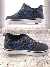 HEELYS PRO 20 HES10332 YOUTH SIZE 6 SKATE SHOES NO LACES EXCELLENT CONDITION 
