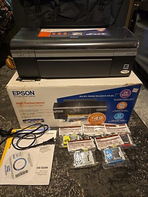 Epson High Performance C120 Color Printer Open Box w/ Ink+Software Tested