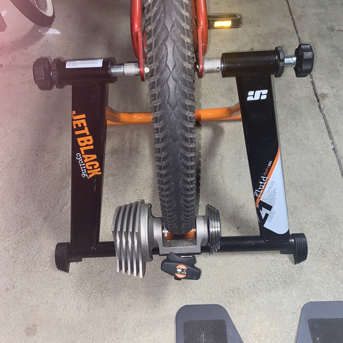 Cycling Z1 Folding Fluid Hydro Gel Resistance Cycling Bike Trainer