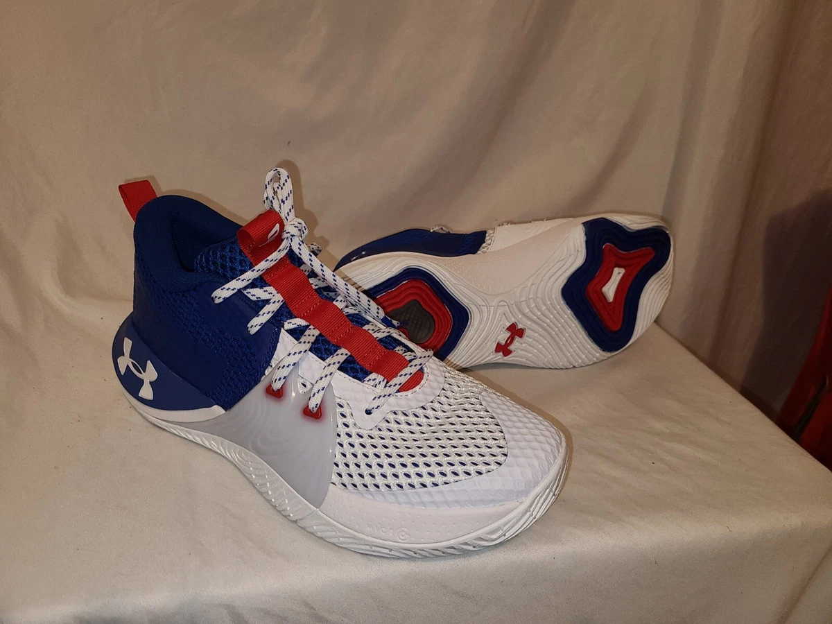 Under Armour Embiid 1 UA Basketball Sneakers USA White 3023086 107