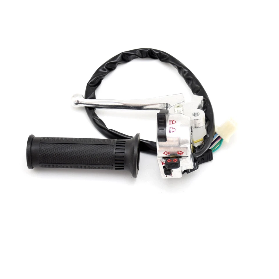 Throttle Grip Assembly Brake Lever Handlebar Grip Switch For Honda Z50 Monkey - Image 4 of 4