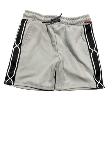 Short De Sport Hunter Pour Ado – Gris Athlétique Avec Chaîne – Taille XL (16 Ans)