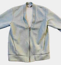 Bimba Y Lola Lightweight Blue Lurex Glitter Sparkle Jacket S 38 10