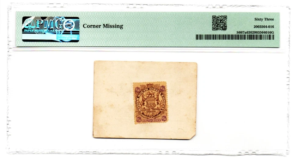 South Africa Matabeleland 2 Shillings/6 Pence 1.10.1900 Pick S667a PMG Ch Unc 63 - Image 2 of 2