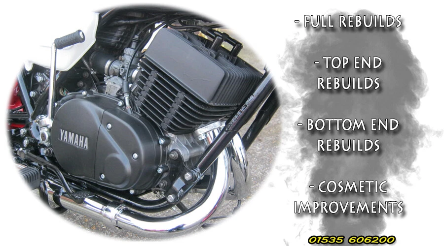 Yamaha RD250 Engine Rebuild Service READ DESCRIPTION