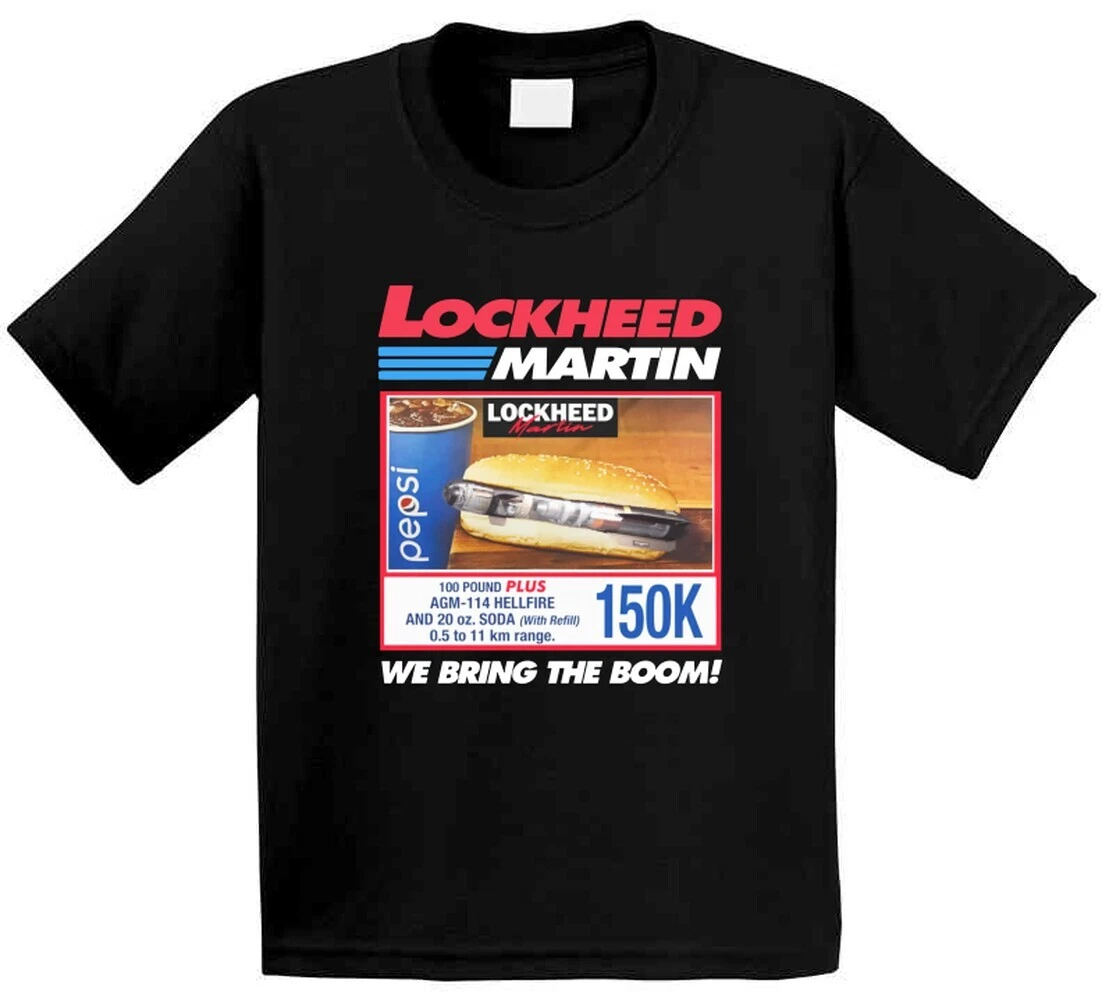 Lockheed Martin We Bring The Boom Parody T-Shirt