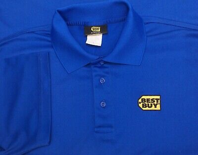 BEST BUY x SONY Official Employee Staff Polo Uniform Short Sleeve Shirt Size 7XL