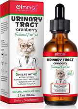 Urinary Tract Support for Cats 60Ml | Natural Liquid Supplement for Urinary Heal
