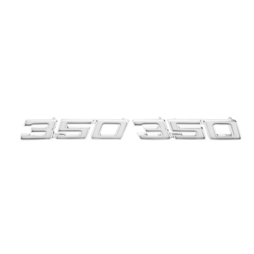 Trim Parts 4651 1969-72 GM Cars Front Fender 350 Emblem