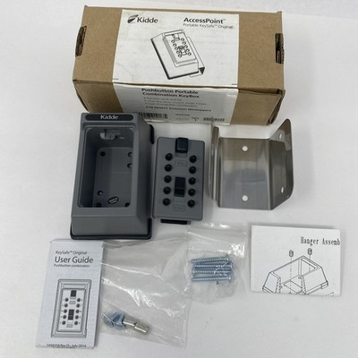 New Kidde KeySafe Pushbutton Combination KeyBox Key Safe Lock Box