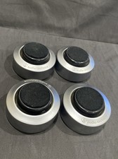 SET OF 4 VINTAGE AUDIO-TECHNICA AT605 TURNTABLE ADJUSTABLE SHOCK ABSORBING FEET