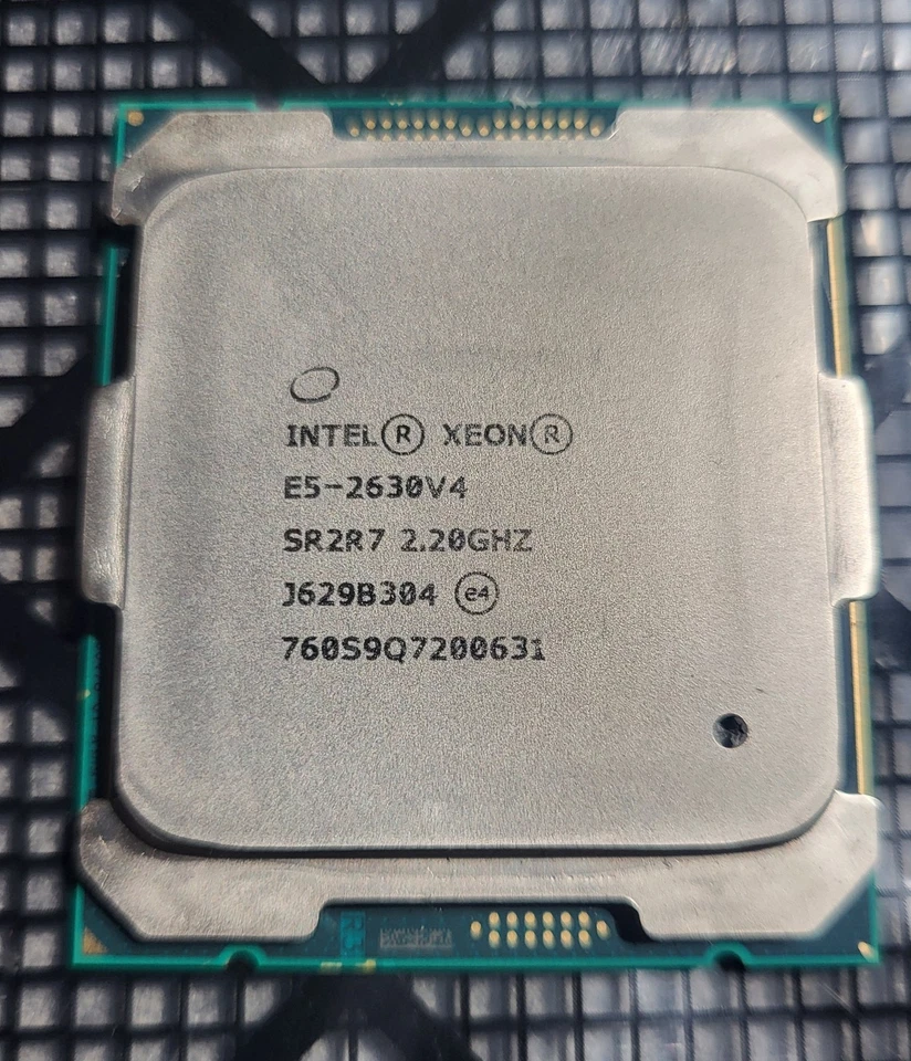 Intel Xeon CPU E5-2630 v4, 25MB, 10 Core,  2.2-3.1GHz, 85W, SR2R7, LGA 2011-v3