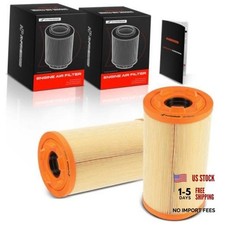 2-PC Engine Air Filter Compatible with Ram Models