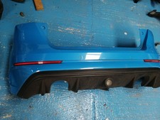 Ford Focus Bumper Rear RS  Nitrous Blue 2015-2018 MK3 FACELIFT