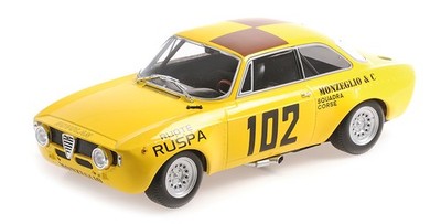 MINICHAMPS 155711202 1:18 ALFA ROMEO GTA 1300 - MONZEGLIO SQUADRA CORSE - ZANETT