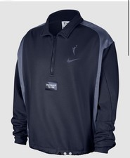 Nike WNBA Indiana Fever Fleece 1/4 Zip Pullover Womens Large Dri-FIT IB2012-419