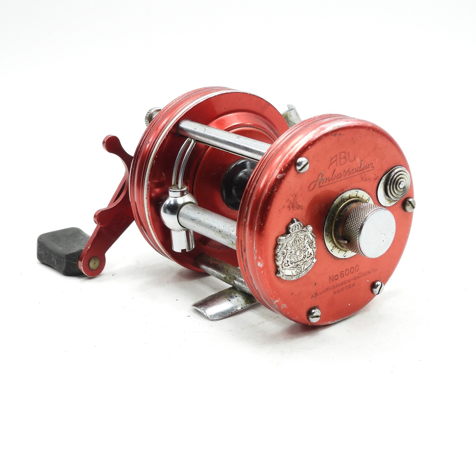 Abu Garcia Ambassadeur 6000 Fishing Reel. Made in Sweden. Us