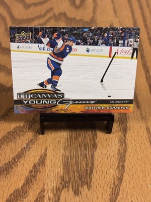 2025/26 Upper Deck Extended Series Matthew Schaefer UD Canvas YOUNG GUNS #C-365