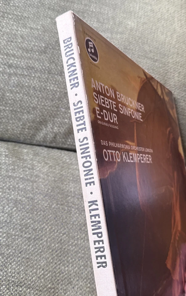 BRUCKNER Symphony 7 KLEMPERER 2LP Box COLUMBIA STC-91210 White/Gold (SAX 2454/5) - Image 2 of 4
