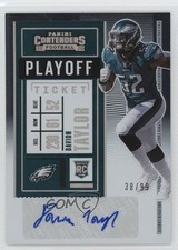 2020 Panini Contenders Rookie Playoff Ticket /99 Davion Taylor #283 Auto 3hd