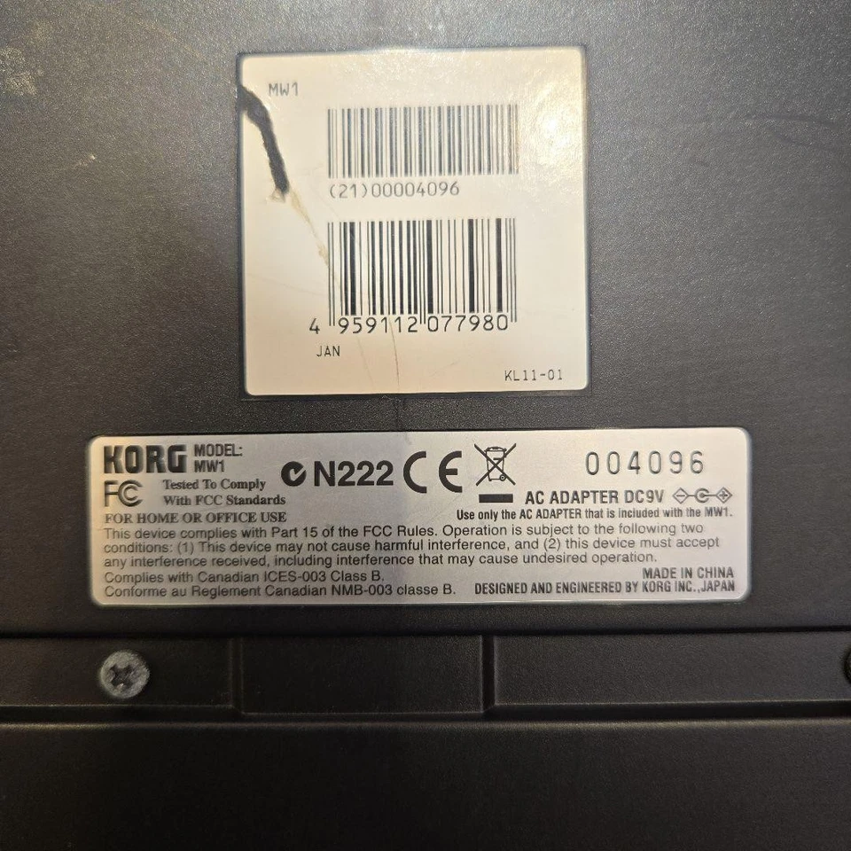 KORG microSTATION Compact Music Workstation Keyboard - Bild 2 von 4