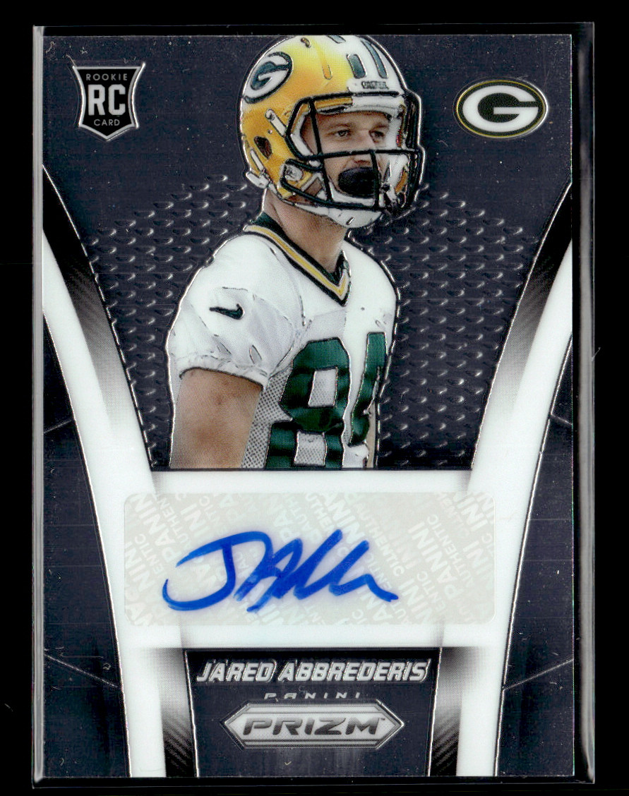 Jared Abbrederis Panini Prizm Autograph Rookies #ARJB Base