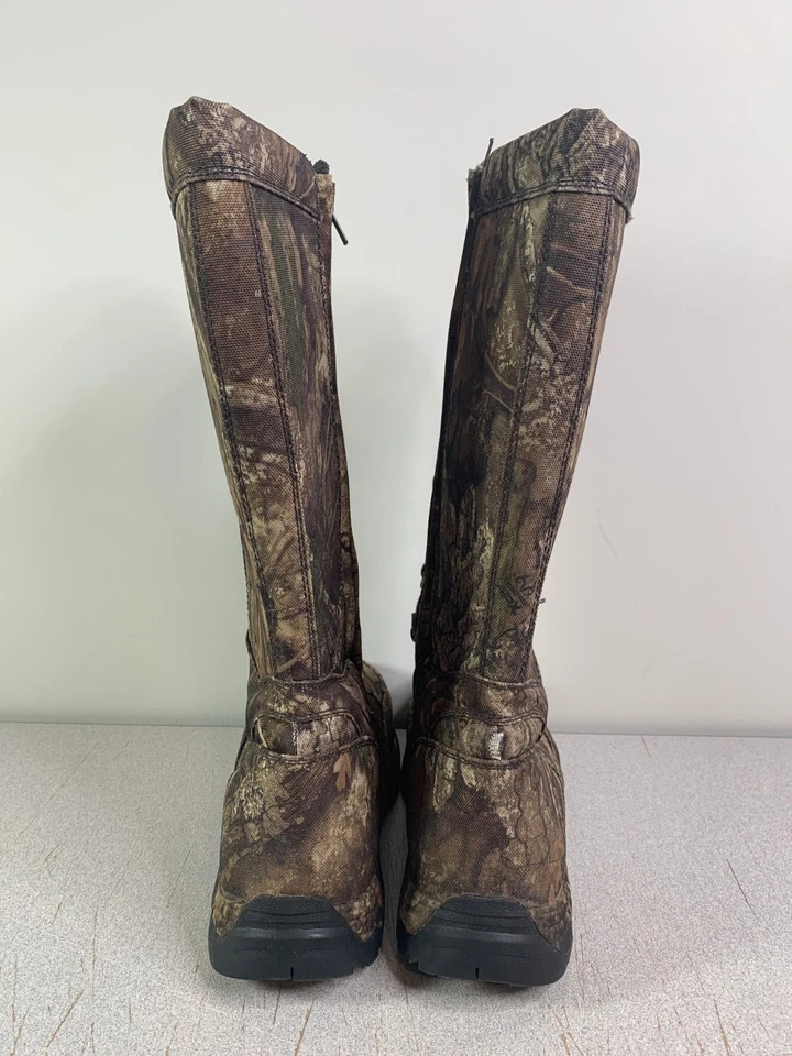 Guide Gear Realtree APX Camo Nylon Waterproof Side-zip Snake Boots Mens 10.5 M - Image 4 of 4