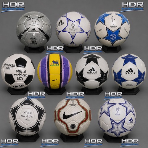 10X Adidas & Nike footballs Fifa world cup & champions League match balls size 5