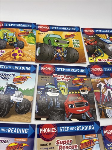 Phonics (Blaze and the Monster Machines) (Step into Reading) Paperback 12 Books - Picture 4 of 8