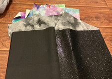 Craft Foam Sheet Lot - Glitter Patterned Assortment