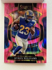 2025 Panini Select - Concourse Kyren Williams #19 Pink Shock Prizm