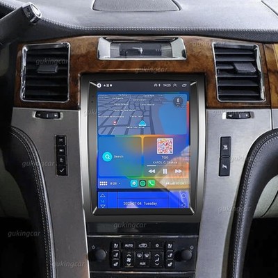 9.7'' For Cadillac Escalade 2007-2014 Car Radio Stereo GPS Navi Carplay Camera BT