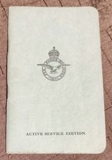 WW2 British Gospel of St John Active Service RAF Pocket Bible Dated 1939