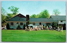 Birchwood Nursing Home Huntington Station New York Group Photo Postcard PC078