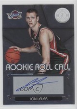 2012-13 Totally Certified Rookie Roll Call Silver Jon Leuer #49 Auto s6i