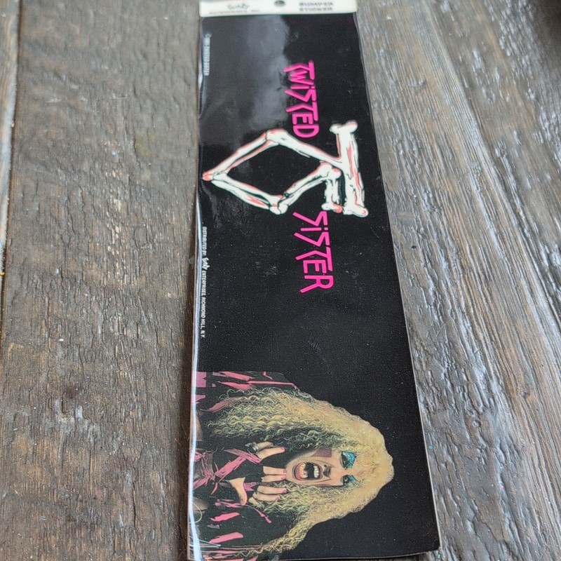 Twisted Sister 1985 Music Sticker/Decal Rock & Pop Memorabilia